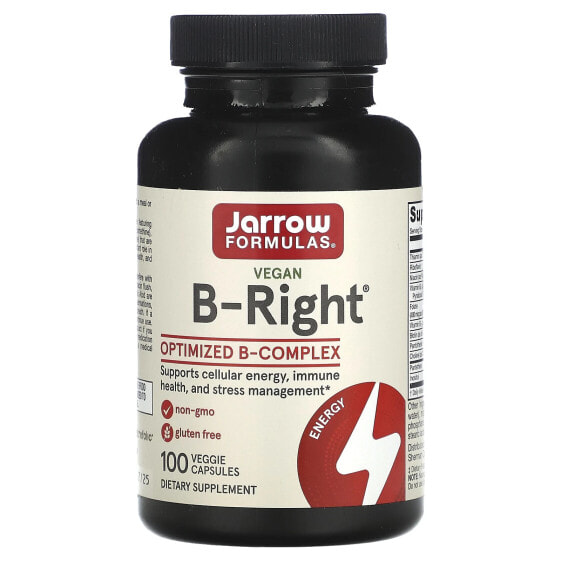 Витамины группы B Jarrow Formulas B-Right, 100 капсул
