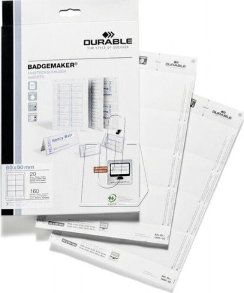 Durable WKŁAD DO IDENTYFIKATORA DURABLE 1456