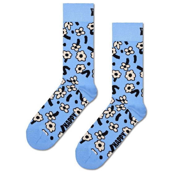 HAPPY SOCKS Dancing Flower crew socks