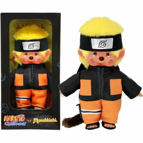 Плюшевая мягкая игрушка Bandai Monchhichi Naruto