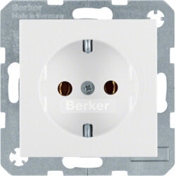 Berker 41431909 - Type F - White - 250 V - 16 A - 50/60 Hz