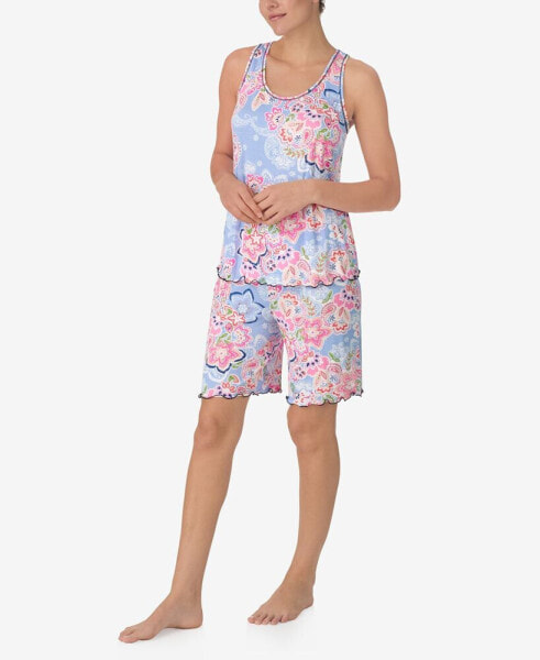 Women's Sleeveless Bermuda PJ Set