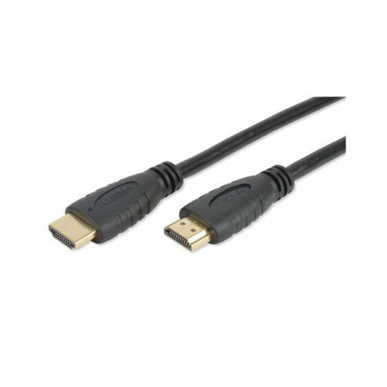 Techly ICOC-HDMI2-4-010, 1 m, HDMI Type A (Standard), HDMI Type A (Standard), 4096 x 2160 pixels, Audio Return Channel (ARC), Black