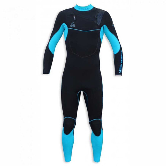 KYNAY Surf Ultra Stretch Long Sleeve Chest Zip Neoprene Suit 3/2 mm