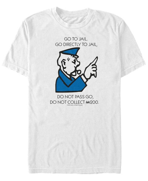 Men's Go to Jail Short Sleeve Crew T-shirt