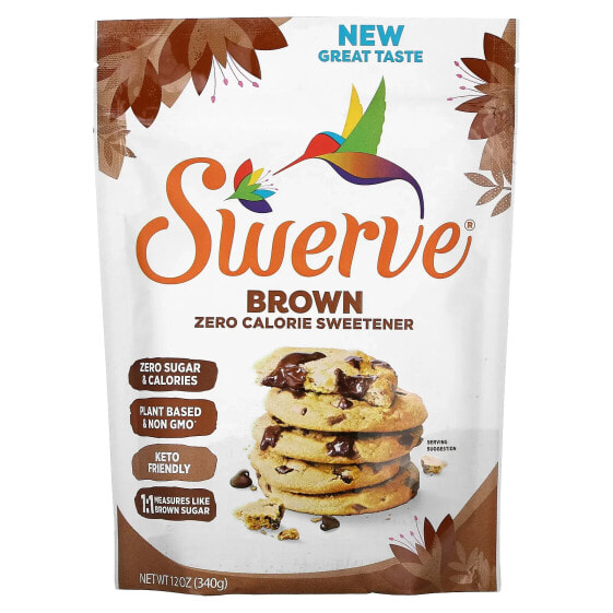 Swerve, The Ultimate Sugar Replacement, коричневый, 340 г (12 унций)