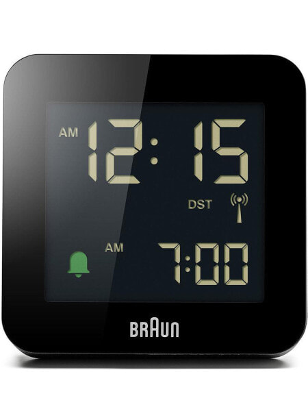 Радиочасы с будильником Braun BC09B-DCF digital-controlled DCF будильник
