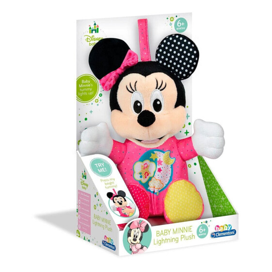 Игрушка для детей Clementoni Baby Minnie со светом и звуком