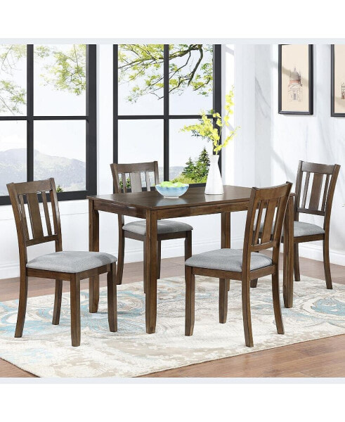 Sleek & Durable Solid Wood Dining Table for Modern Dining Rooms, Table Only