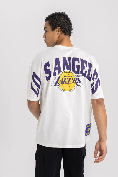 Футболка Defacto Los Angeles Lakers Oversize Fit