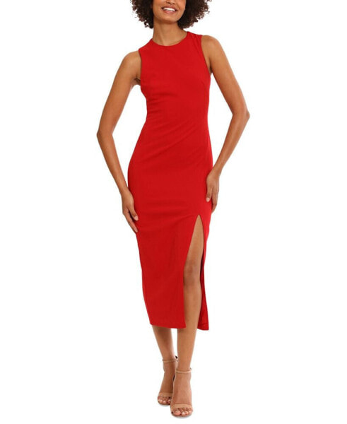 Women's Side-Slit Cutout-Back Dress