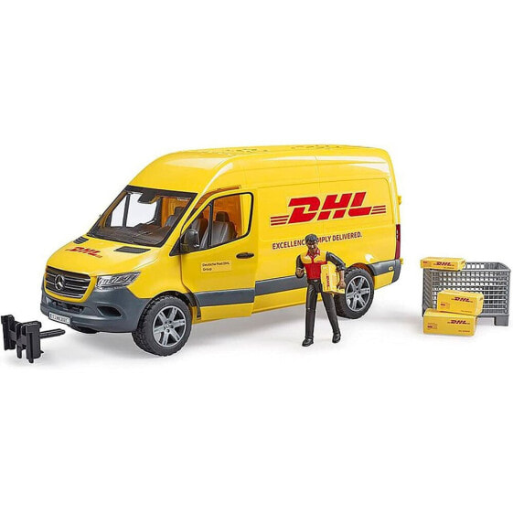 Игрушечный транспорт PROMISING Минивэн DHL Mercedes Benz Sprinter 1:16