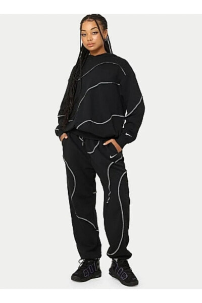 Брюки женские спортивные Nike Sportswear Kadın Oversize Eşofman Altı DM6646-010