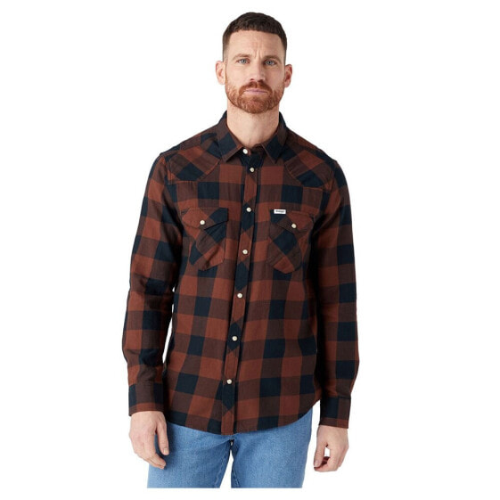 Рубашка спортивная Wrangler Western Long Sleeve