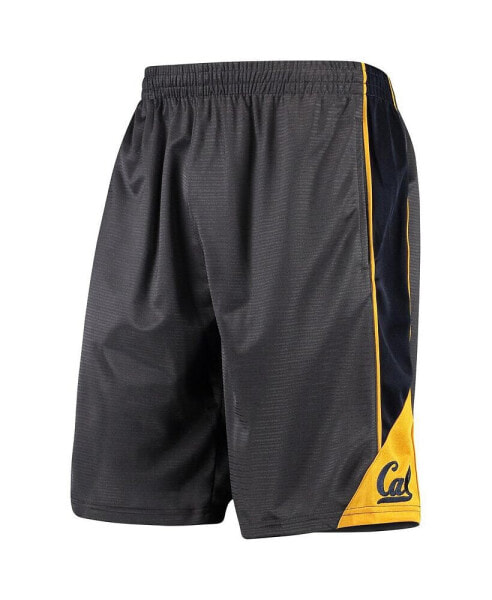 Men's Charcoal Cal Bears Turnover Shorts