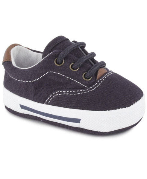 Baby Boy Essential Canvas Lace-Up Sneaker