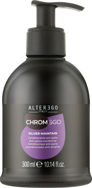 Conditioner für blondes und graues Haar - Alter Ego ChromEgo Silver Maintain Conditioner 300 ml