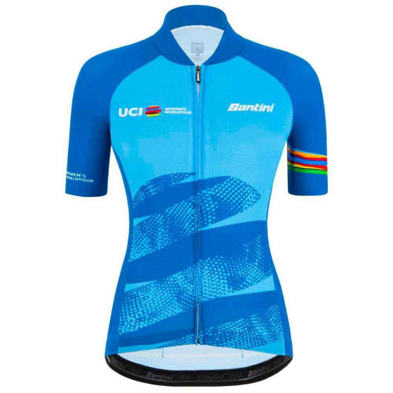 Футболка женская Santini Leader UCI World Tour