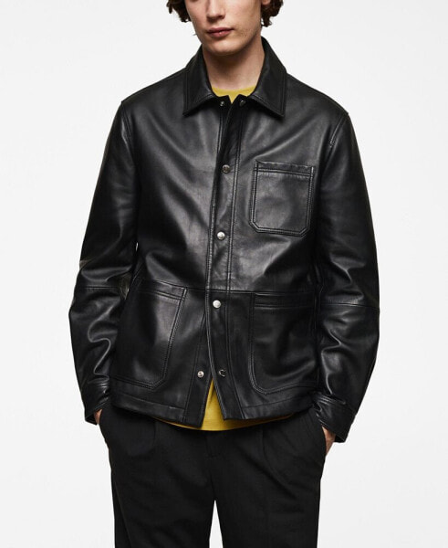 Men's 100% Nappa Leather Jacket