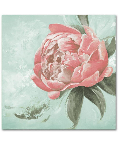 Peonies II 16" x 16" Gallery-Wrapped Canvas Wall Art