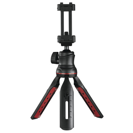 Hama Solid II, 21B штатив Смартфон/цифровая камера 3 ножка(и) Черный, Красный 00004635