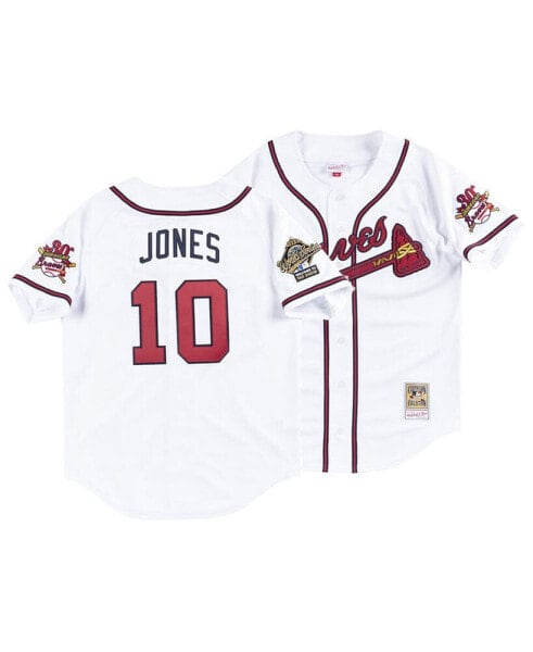 Men's Chipper Jones Atlanta Braves Authentic Cooperstown Jersey