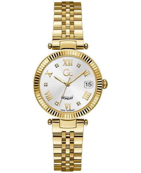 Часы Guess Flair 34mm Gold-Tone: Women's