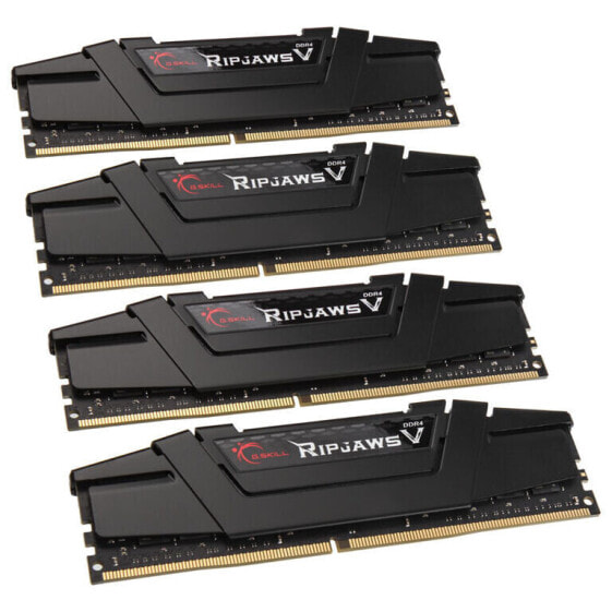 G.Skill RipJaws V, DDR4-3200, CL16 - 64 GB Quad-Kit, schwarz