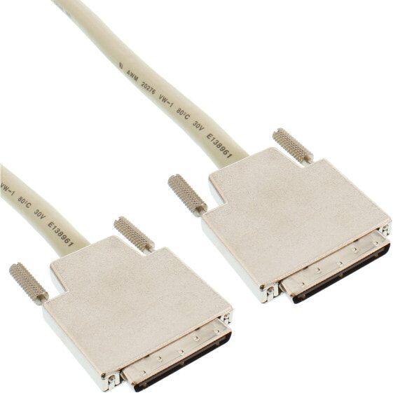 InLine SCSI U320 cable - 68pin micro Centronics (VHD) male / male - 1.8m