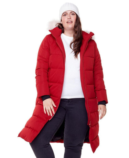 Plus Size Kluane Ultra Long Winter Parka Coat