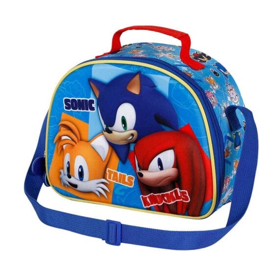 KARACTERMANIA Sonic The Hedgehog Sega Trio 3D Lunch Bag