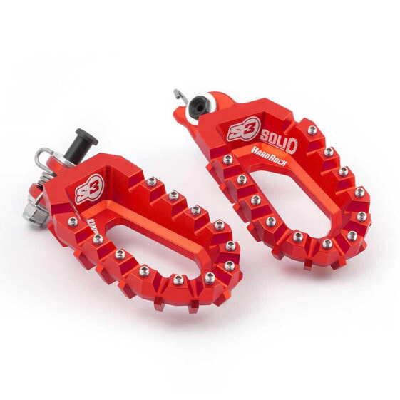 S3 PARTS Solid Rally Enduro Sherco wide footpegs