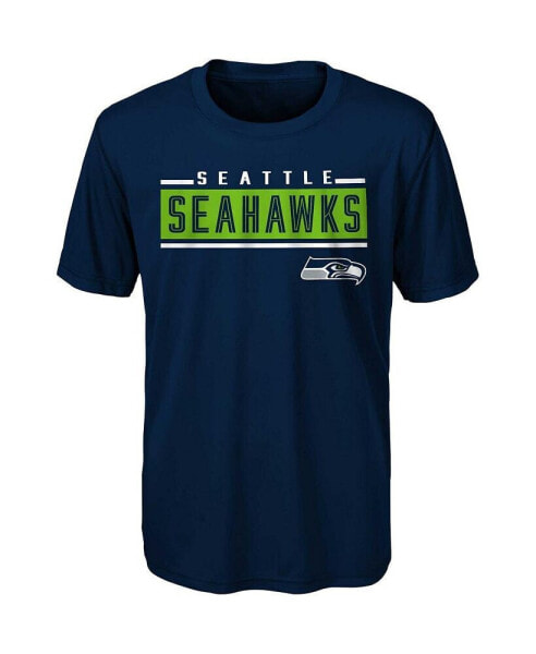 Футболка OuterStuff Seattle Seahawks Amped Up