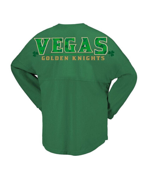 Branded Women's Kelly Green Vegas Golden Knights St. Patrick's Day Spirit Jersey T-Shirt