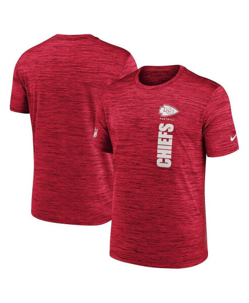 Men's Red Kansas City Chiefs 2024 Sideline Velocity Performance T-Shirt