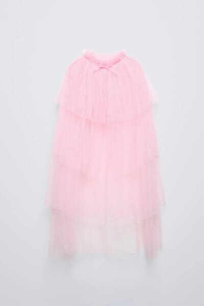 TULLE PRINCESS COSTUME CAPE