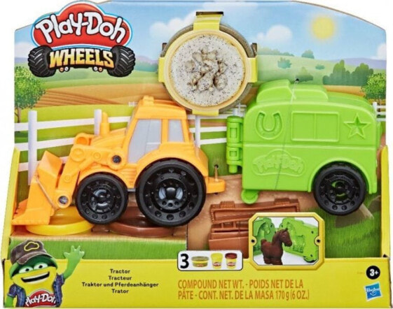 Hasbro Ciastolina PlayDoh Wheels Traktor