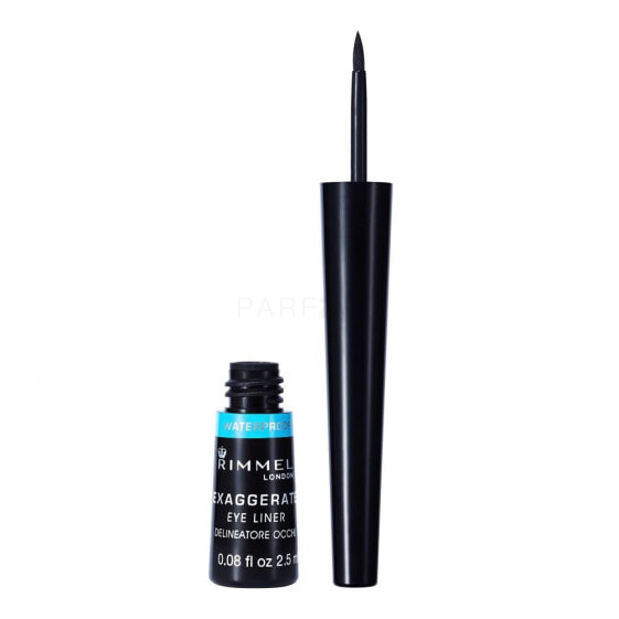 Rimmel London Exaggerate Waterproof 2,5 ml eyeliner wasserfest für Frauen