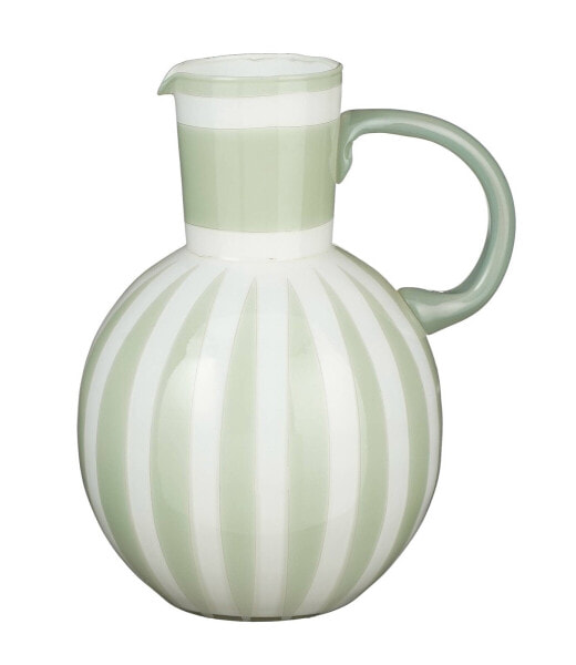 Аксессуары для цветов MICA Decorations Bazaar Vase 21 см, зеленая