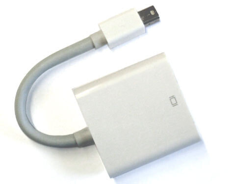 Jou Jye Mini Display Port Adaptercable - 0.1 m - Display Port - HDMI Type A (Standard) - White - RoHS - REACH - CE