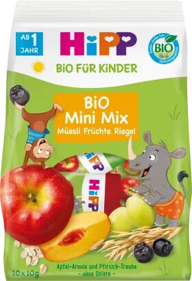 Fruchtriegel Früchte-Müesli Häppchen ab 1 Jahr, 10x10g,, 100 g