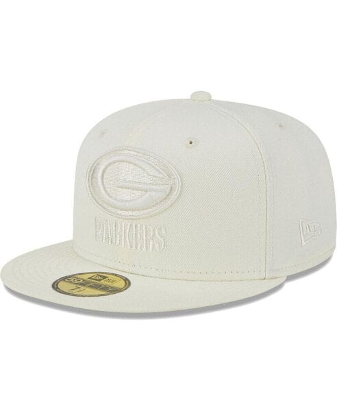 Men's Cream Green Bay Packers Color Pack 59FIFTY Fitted Hat