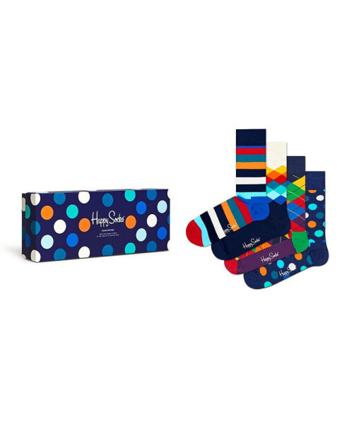 Multi Color Socks Gift Set, Pack of 4