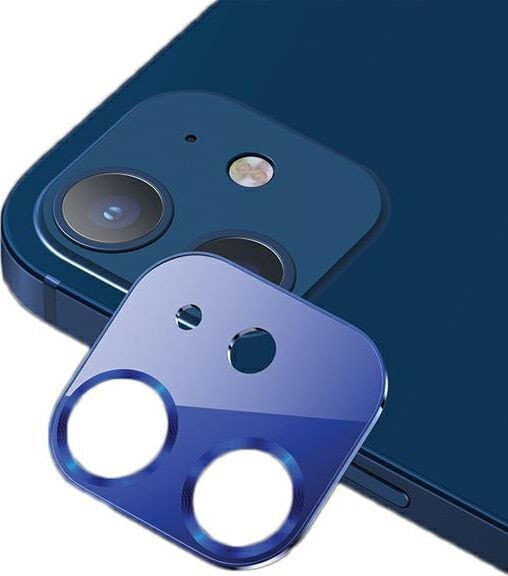 Защитное стекло для смартфона USAMS USAMS Camera Lens Glass iPhone 12 metal синий