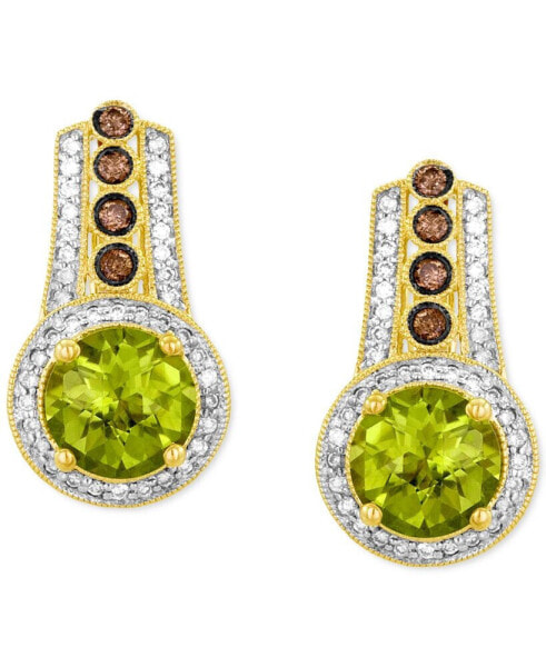 Серьги Le Vian Peridot & Diamonds