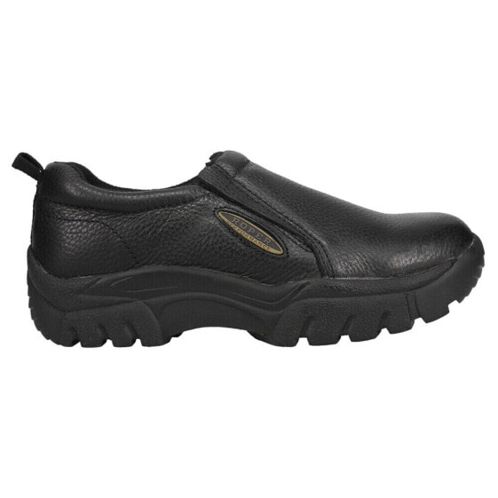 Мужская обувь Roper Performance Slip On черные повседневные туфли 09-020-0601-0208