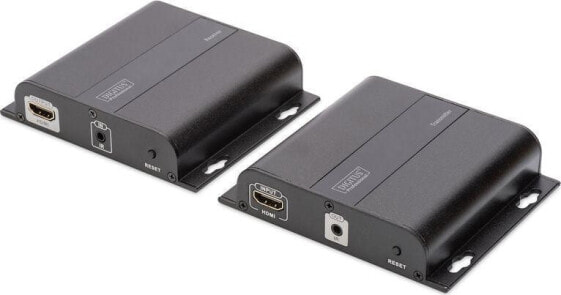 System przekazu sygnału AV Digitus Przedłużacz/Extender 4K HDMI do 120m przez CAT / IP (zestaw)
