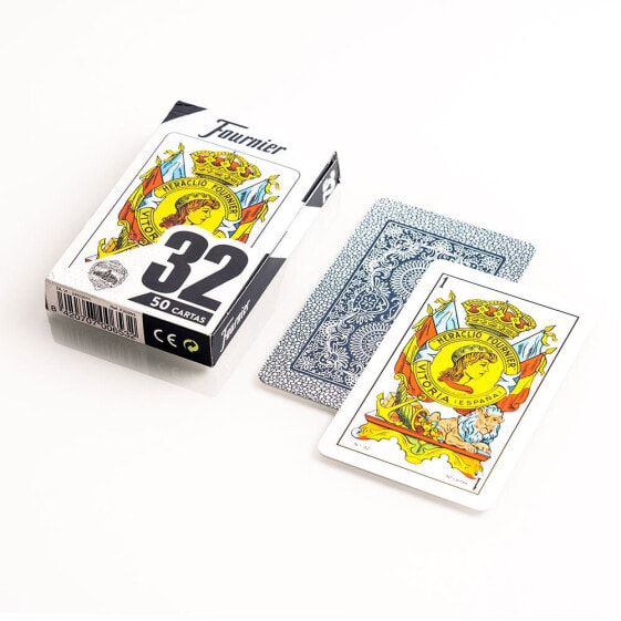 Настольная игра компании Fournier Сatalan Letters Deck Nº 32 50 карт в картонном футляре