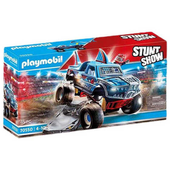 Игрушка-конструктор Playmobil Stunt Show Shark Monster Truck
