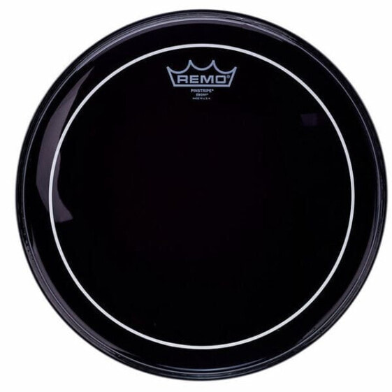 Remo 13" Pinstripe Ebony